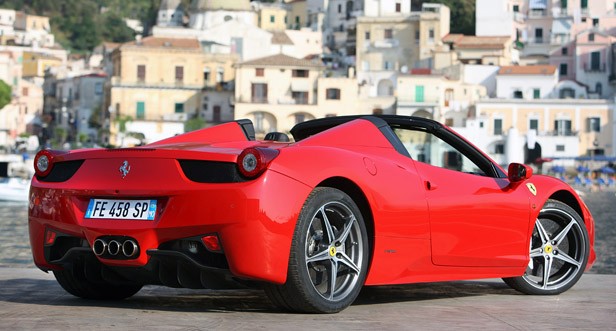 Ferrari 458 Spider: 4 фото