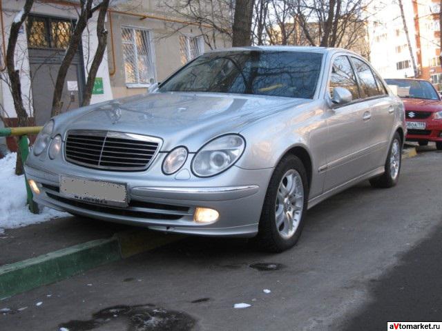 Mercedes E-class S211: 12 фото